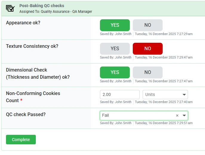 Release-ready quality (QC check failed)